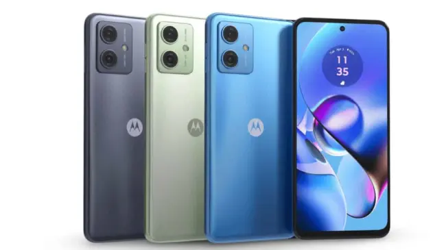 El Moto G54 viene equipado con una pantalla con un buen desempeño. Foto: Cortesía