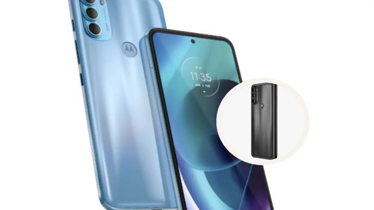 El Moto G71 con hasta 6 GB de memoria RAM y diseño atractivo. Foto: Cortesía