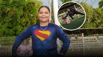 ¡Espíritu de campeona! Con 12 años, Majo se convierte en la portera estrella que lidera al MILA FC de Culiacán