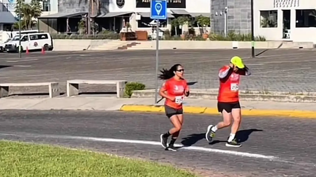 La Carrera Puebla te quiere libre, fue un evento para crear conciencia sobre la eliminación de la violencia. Foto: Alison Valeria Alonso Daza
