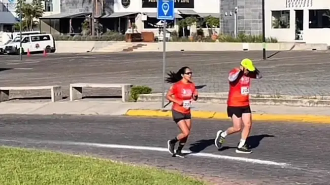 La Carrera Puebla te quiere libre, fue un evento para crear conciencia sobre la eliminación de la violencia. Foto: Alison Valeria Alonso Daza