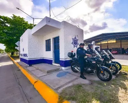 Entregan casetas de policía rehabilitada en Infonavit Jabalíes y fraccionamiento Los Sauces en Mazatlán