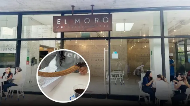 Churrerría El Moro en la CDMX.