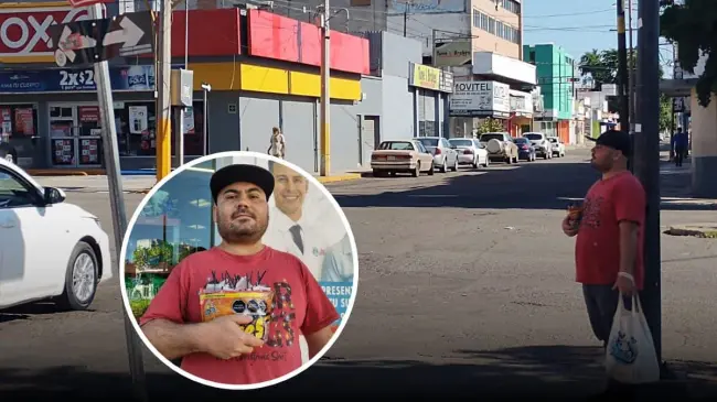 Entre paletas y sueños, Emmanuel Berlanga, enfrenta la crisis que se vive actualmente en Culiacán con determinación y esperanza. Foto: Juan Madrigal