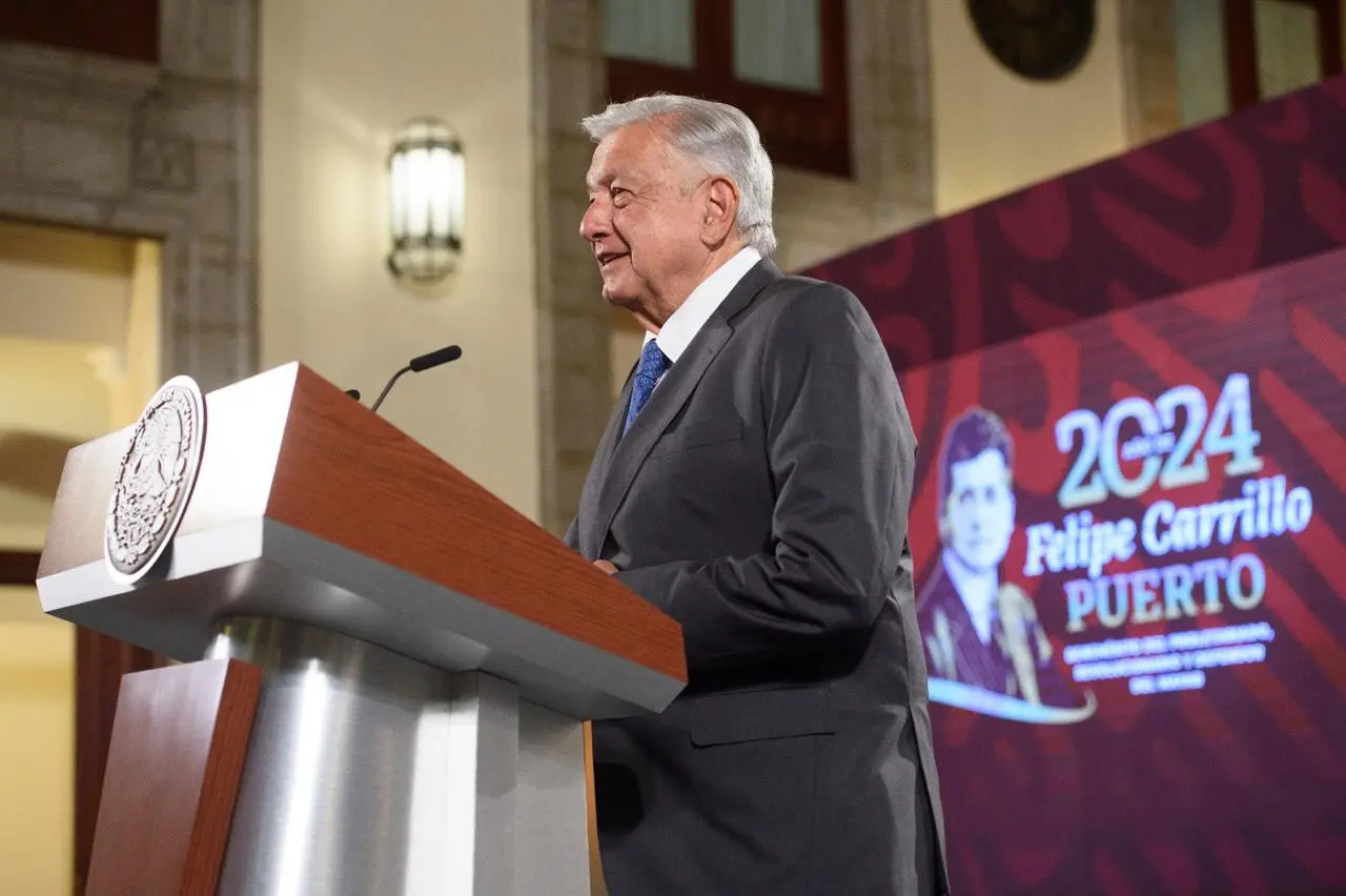 Andrés Manuel López Obrador, presidente de México.