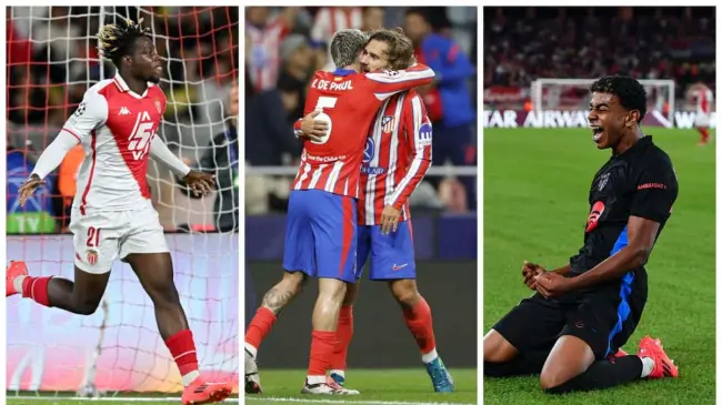 Rodrigo de Paul, Griezmann y Yamal