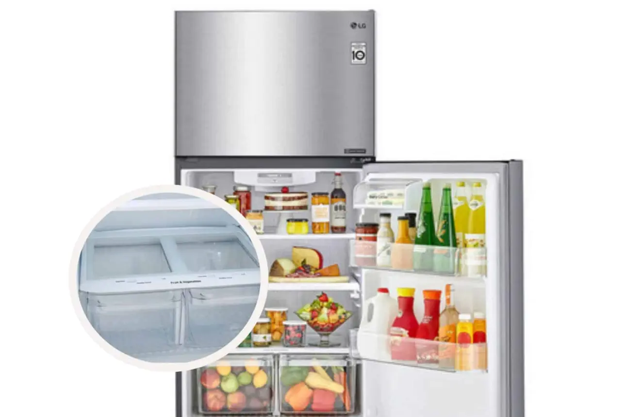 El refrigerador el LG de 24 pies viene con luz led en su interior. Foto: Cortesía