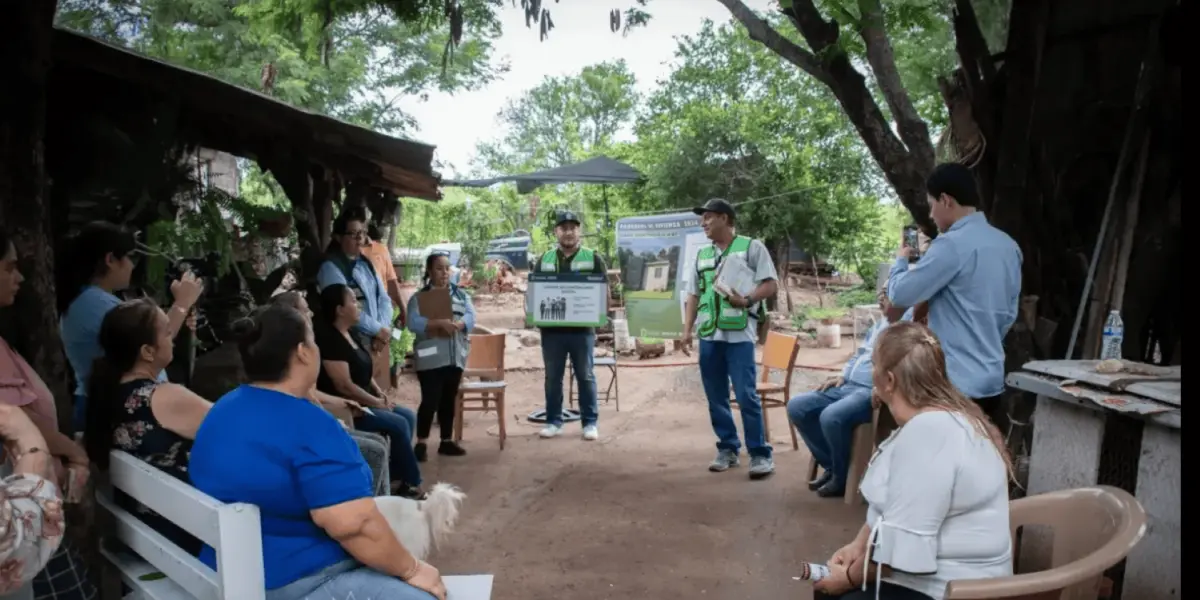 De diferentes poblados y colonias de Culiacán son los beneficiarios del programa de vivienda. Foto: Cortesía