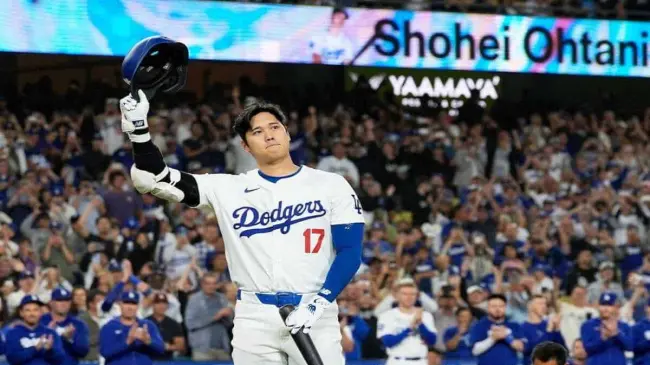 Ohtani, jugador de los Dodgers|Imágen: MLB
