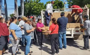 DIF Sinaloa apoya a más de 9 mil familias con despensas en una jornada de solidaridad en Culiacán