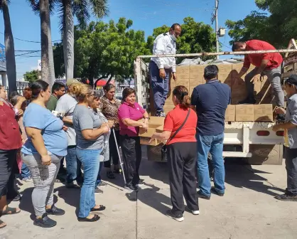 DIF Sinaloa apoya a más de 9 mil familias con despensas en una jornada de solidaridad en Culiacán