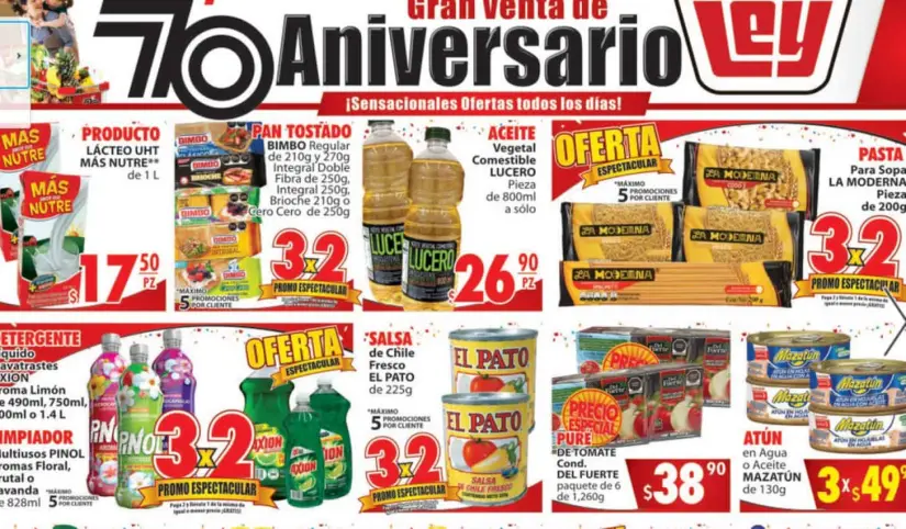 Productos de Ley en promoción en Sinaloa. Foto: Captura de pantalla