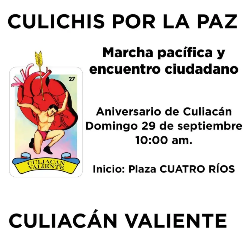 Marcha por la Paz, Culiacán Valiente.