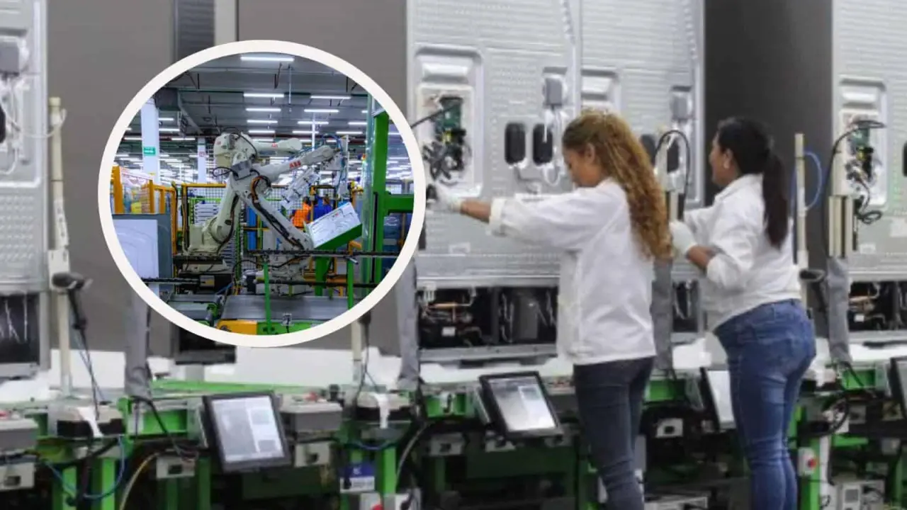 La Fábrica de Samsung en Querétaro, se ha convertido en un referente en la tecnología en el mundo. Foto: Cortesía