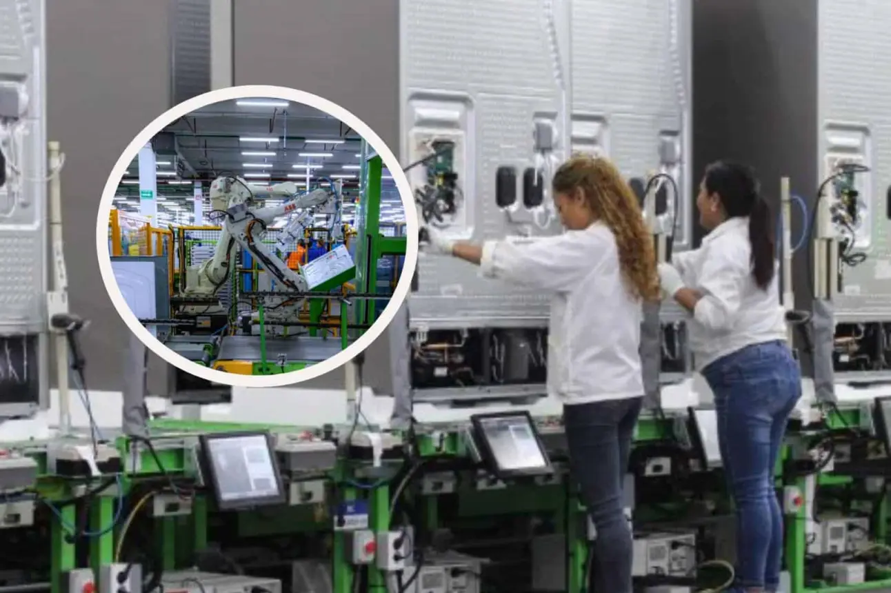 La Fábrica de Samsung en Querétaro, se ha convertido en un referente en la tecnología en el mundo. Foto: Cortesía