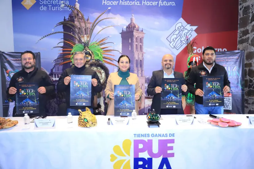 Invitan al Festival de la Luz y de la Vida de Chignnahuapan. Foto: Cortesía