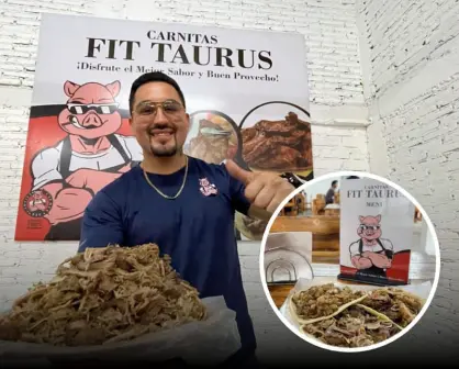 Juan Carlos, "El taquero más guapo de Culiacán" que conquista paladares con Carnitas Fit Taurus