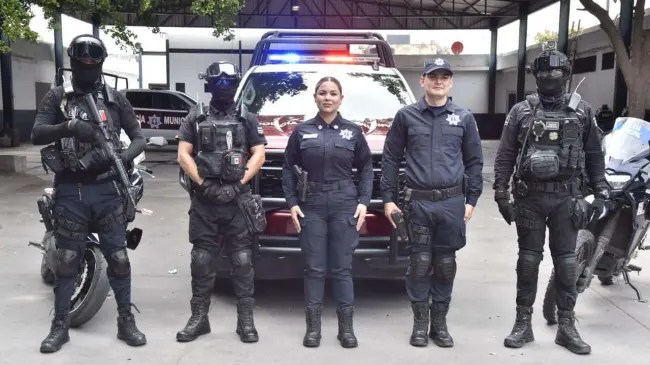Policías de Ahome.