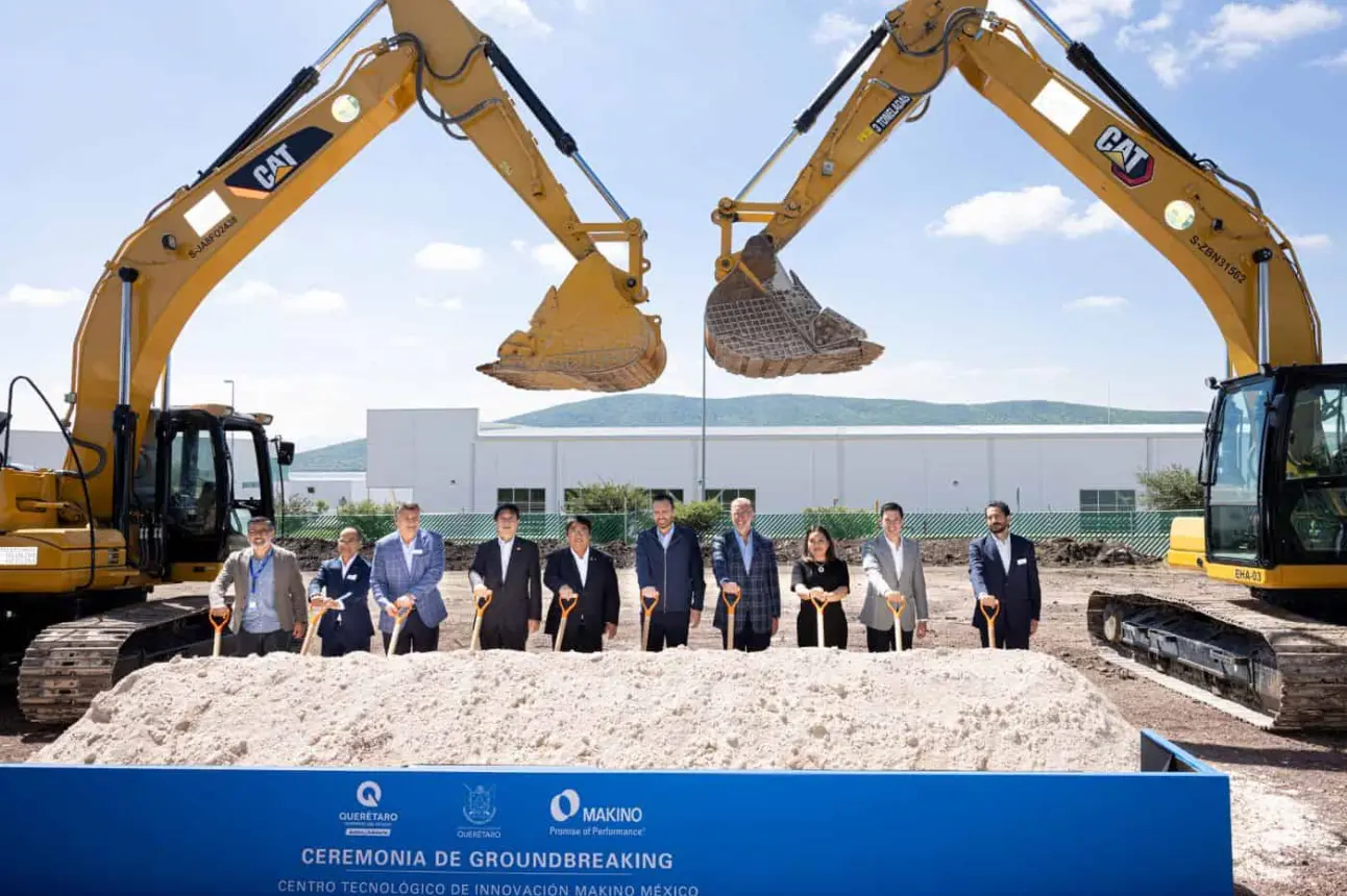 Inician los trabajos de construcción del Centro Tecnológico de Innovación Makino. Foto: Cortesía