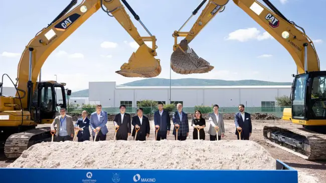 Inician los trabajos de construcción del Centro Tecnológico de Innovación Makino. Foto: Cortesía