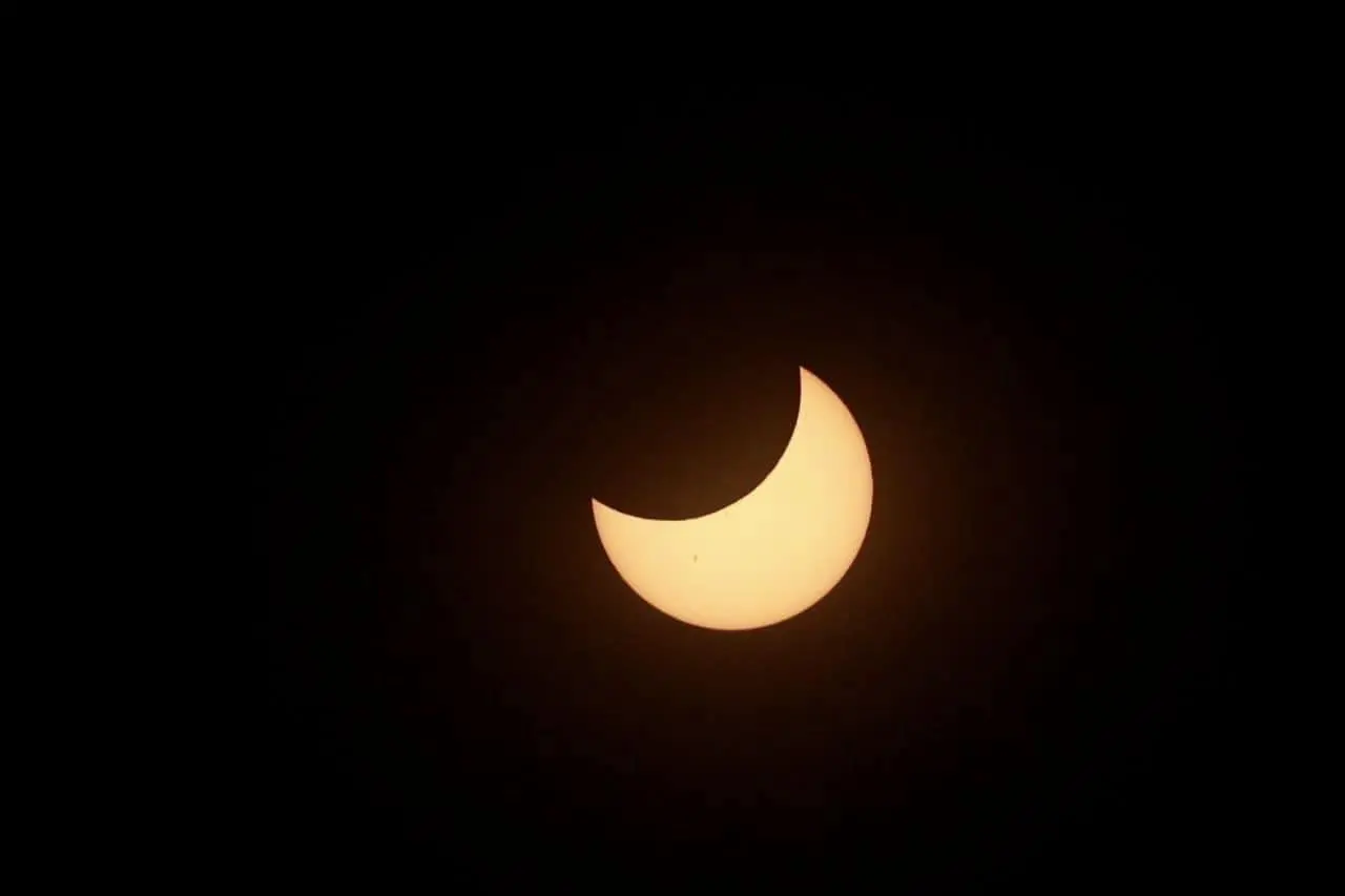 El eclipse solar anular será visible en México. Foto: Politécnico Nacional