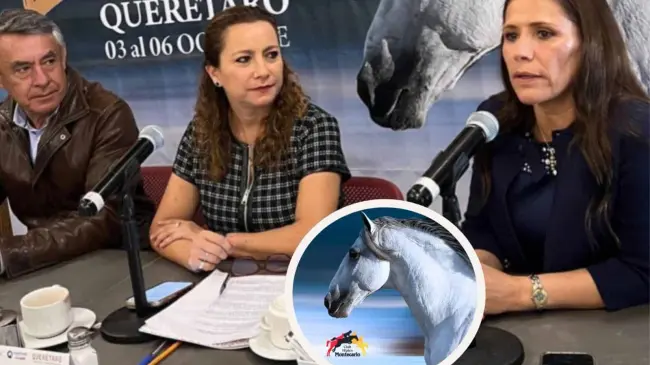 Se acerca el Festival Internacional del Caballo Lusitano 2024 en Querétaro. Foto: Cortesía