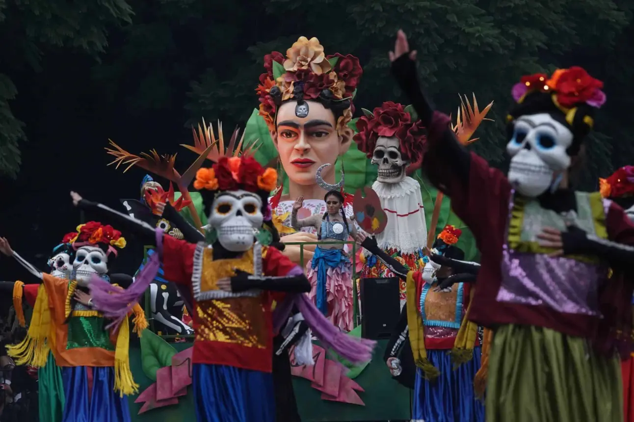 Desfile del Día de Muertos en la CDMX.