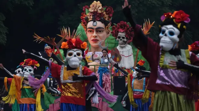 Desfile del Día de Muertos en la CDMX.