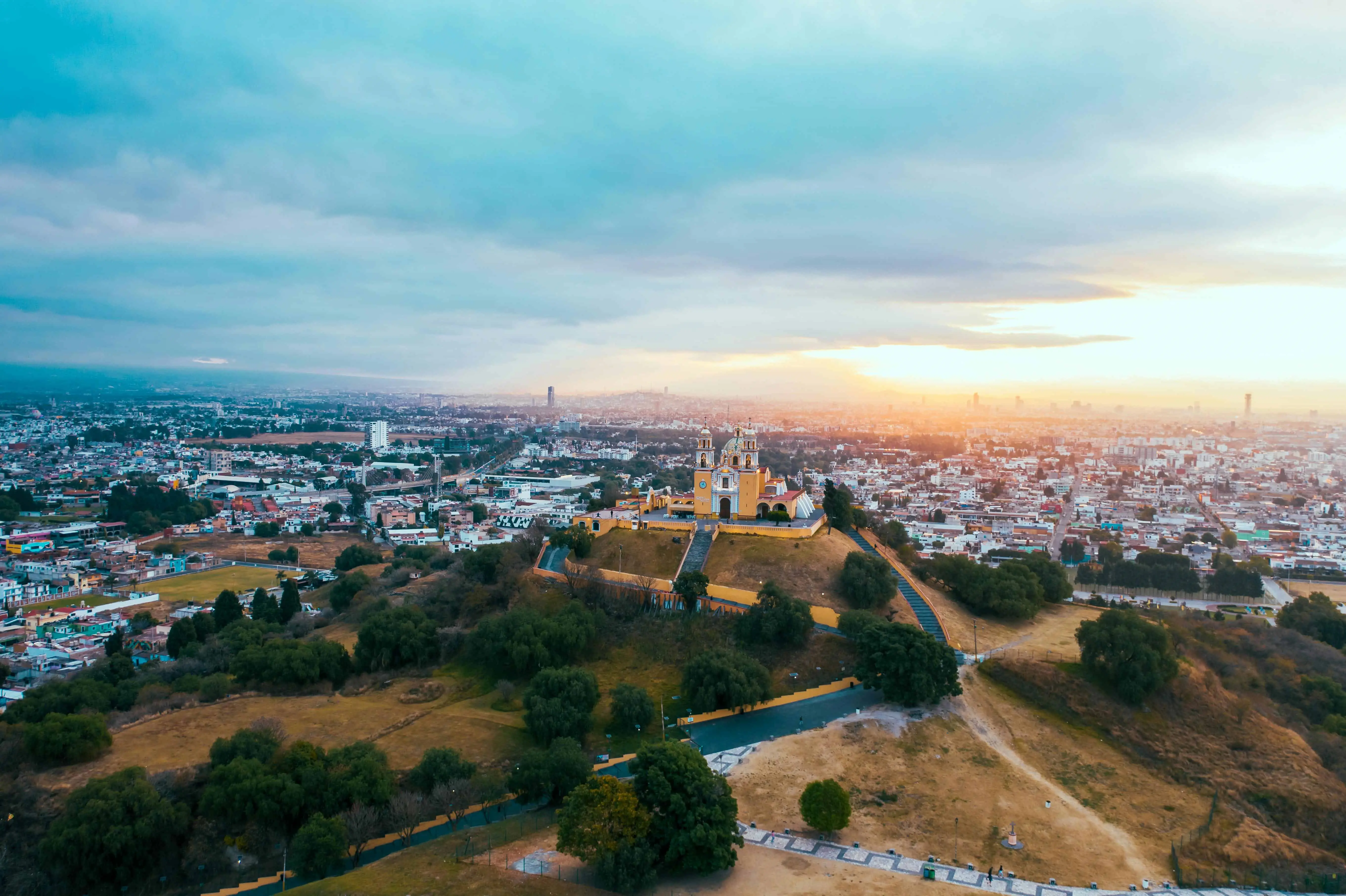 La Capilla del Rosario es uno de los templos más representativos de Puebla. 