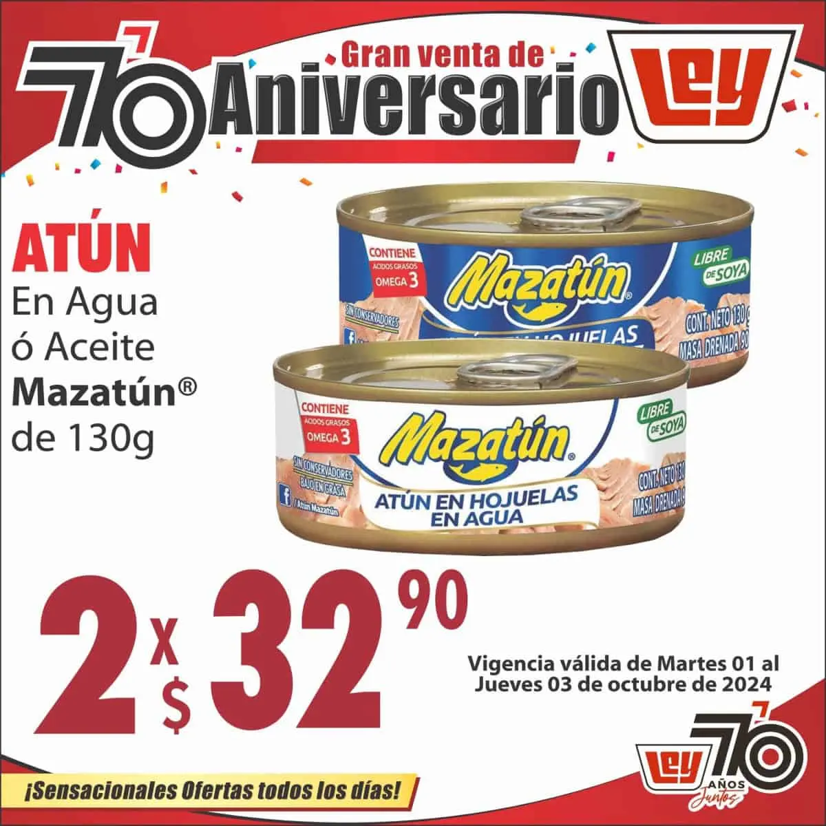 Ofertas de Casa Ley en despensa: válidas hoy 3 de octubre 
