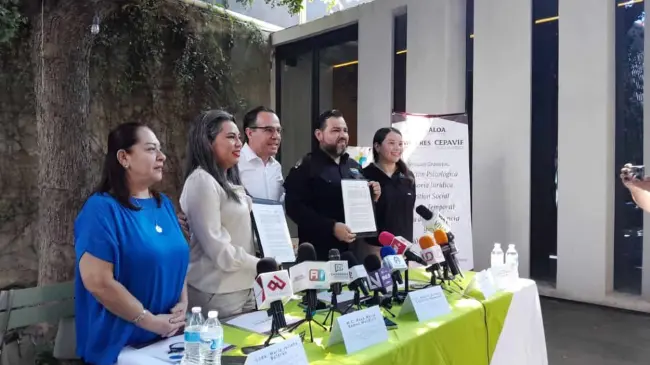 Por una cultura de paz firman convenio Suma Sociedad Unida y Cepavif.