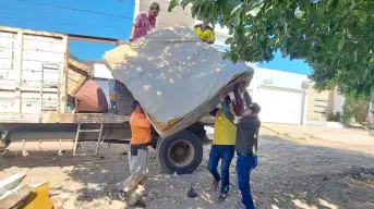 Jornada de Descacharrización en la colonia Adolfo López Mateos en Culiacán