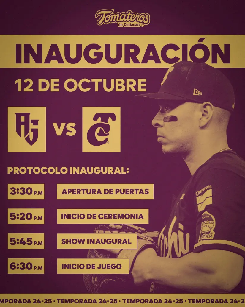 Partido inaugural | Imagen: Tomateros