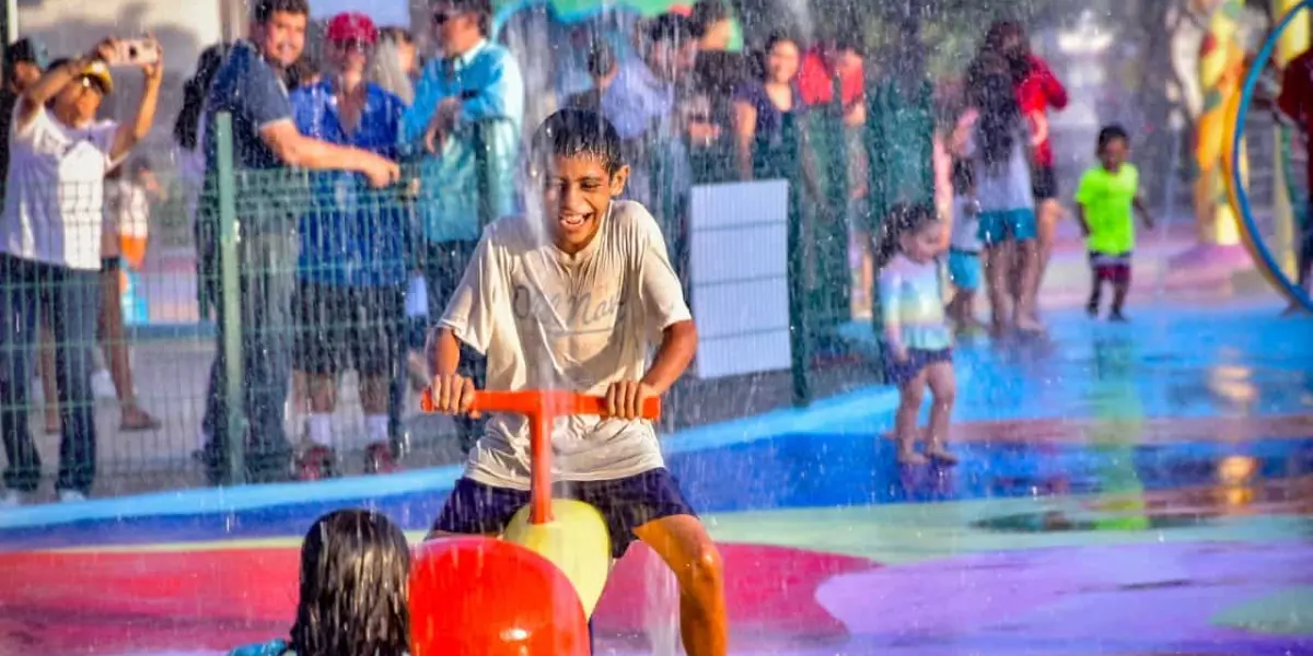 ¡Quedó rechulo! Oasis Interactivo en el Parque Lineal en Mazatlán  ya está abierto al publico