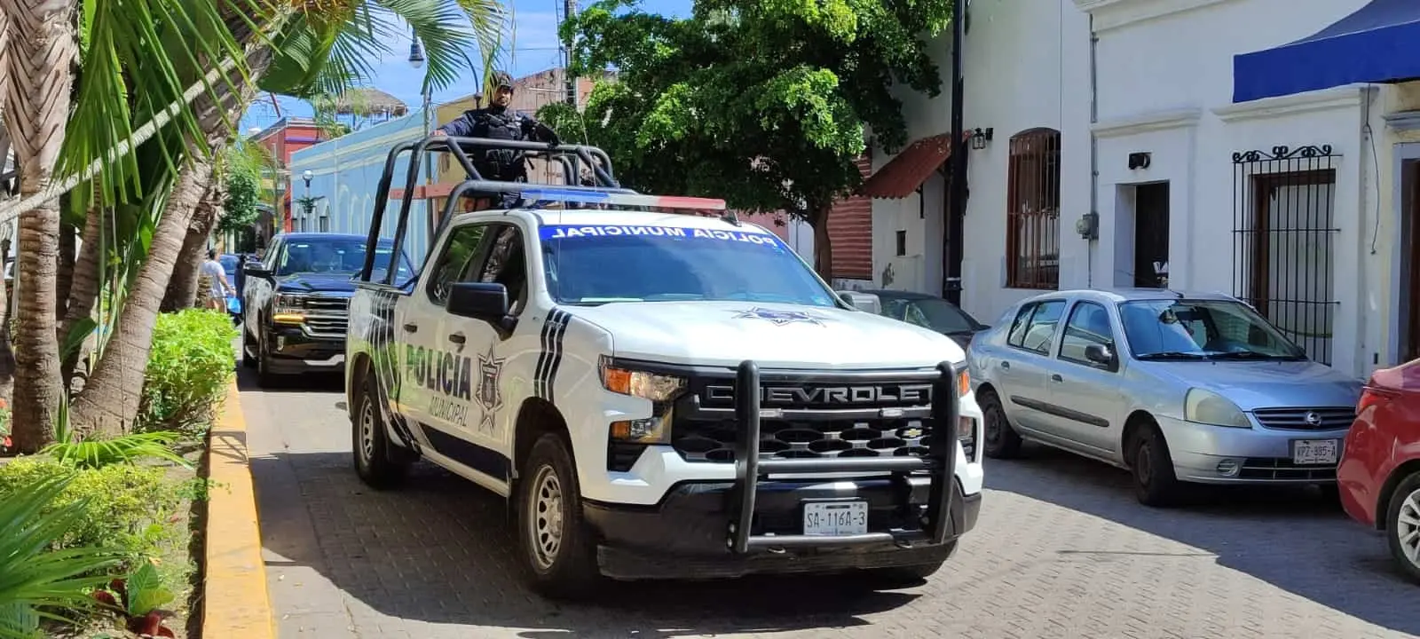 Policías de Mazatlán.