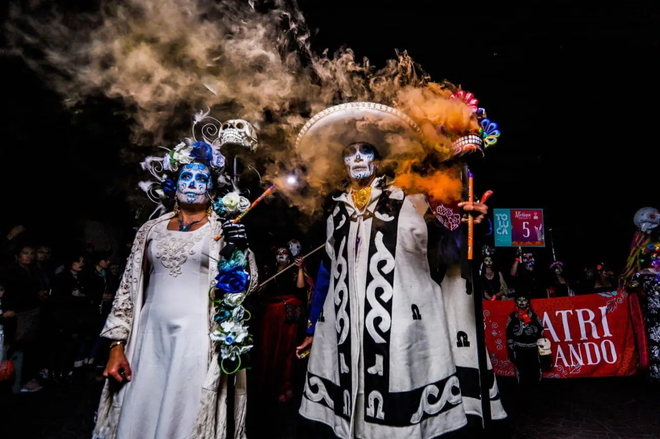 invitan al Festival del Alfeñique y Catrineando 2024 en Toluca. Foto: Cortesía