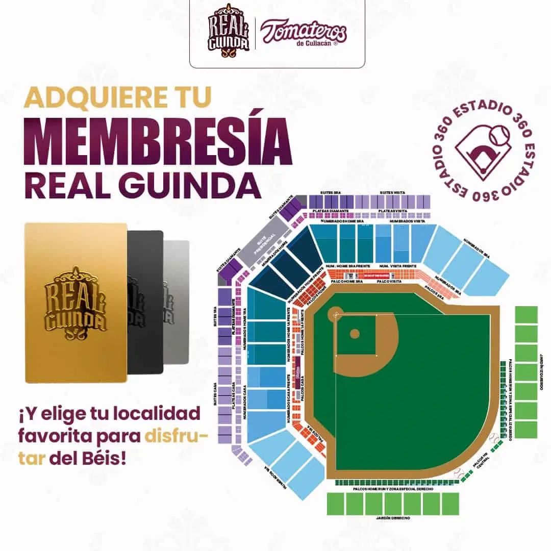 Membresía Guinda | Imagen: Tomateros