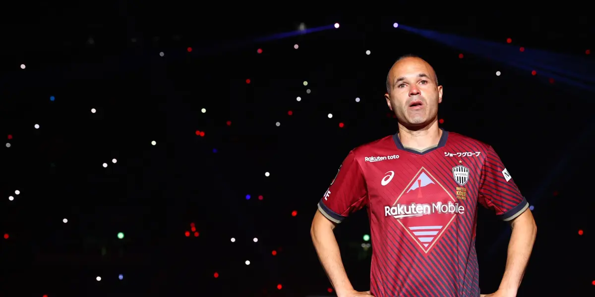 Iniesta ganó 38 títulos como profesional | Imagen: @visselkobe