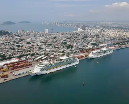 Mazatlán recibe a dos cruceros turísticos con casi 6 mil visitantes