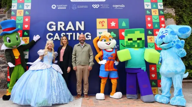 Ya iniciaron los preparativos para el Festival Alegría Contigo 2024,en Querétaro, que se celebra en temporada navideña. Foto: Cortesía