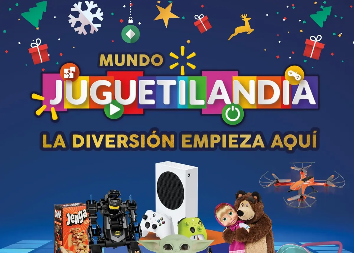 Disfruta de las mejores ofertas en juguetes en Juguetilandia. Imagen: Walmart