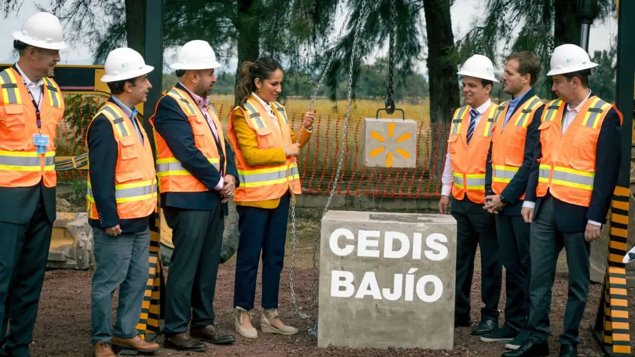 Empieza la obra de construcción del CEDIS de Walmart en Silao. Foto: Cortesía