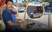 Isaías Beltrán y su taquería "Los Plebes" ha dado el sabor a los tianguis y a la colonia Esperanza en Culiacán