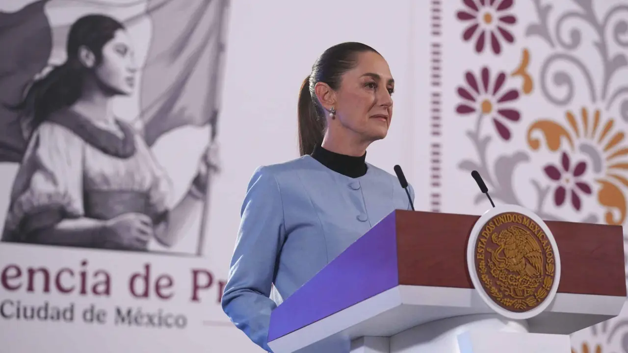 Claudia Sheinbaum, presidenta de México.