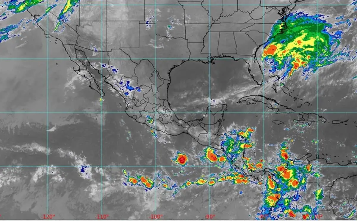 Clima en Sinaloa; nublado pero con intenso calor el pronóstico del estado del tiempo para hoy.
