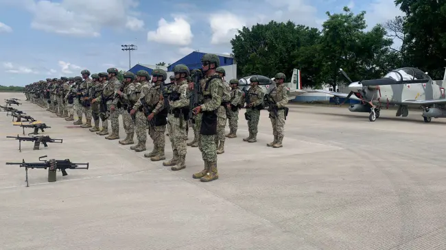 Llegan a Sinaloa mas elementos de Fuerzas Especiales del Ejército Mexicano