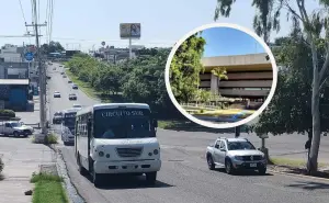 ¿Qué rutas de camiones pasan por el Palacio de Gobierno en Culiacán?