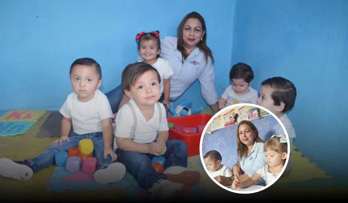 Beatriz fundó la guardería, impulsada por la necesidad de un lugar seguro para sus hijas. Este espacio se ha convertido en un refugio cariñoso y educativo para niños y niñas. Foto: Juan Madrigal