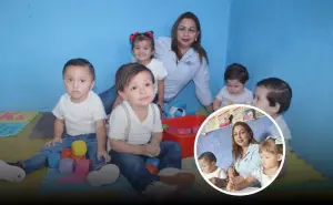 ¡Educación y amor! Beatriz Ochoa creó una guardería para sus hijas y formó un santuario educativo en la colonia CNOP en Culiacán