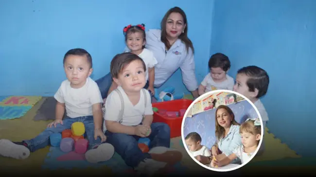 Beatriz fundó la guardería, impulsada por la necesidad de un lugar seguro para sus hijas. Este espacio se ha convertido en un refugio cariñoso y educativo para niños y niñas. Foto: Juan Madrigal